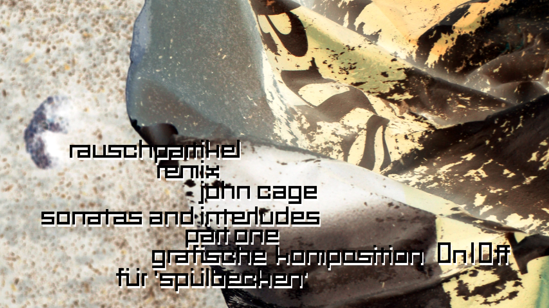 2021-01-30 Wasser in der Sple II (Remix John Cage 'Sonatas & Interludes', On-Off) (Komposition, Remix, Recording, Foto)